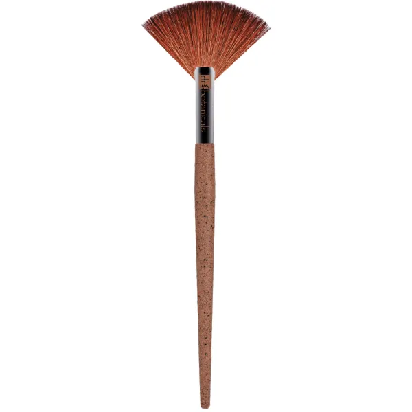 Dr Botanicals Coffee Ground Fan Brush - Size One Size - White