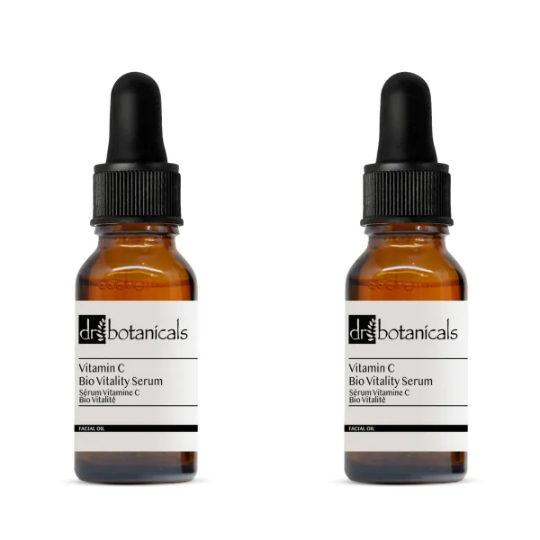 Dr Botanicals Vitamin C Bio Vitality Serum 15ml x Duo Pack - White