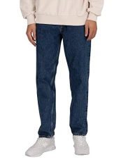 Dr Denim Men's Rush Jeans, Stone Cast Mid Blue, 32/30