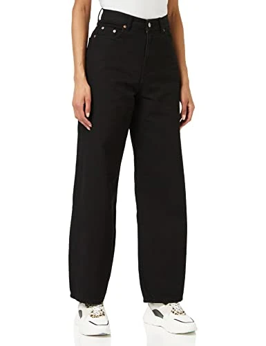 Dr Denim Women's Donna Jeans, Black, 32/32