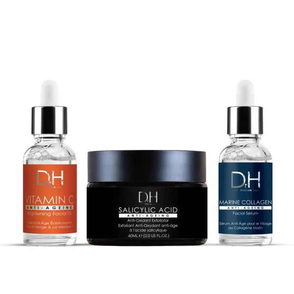 Dr H Anti-Ageing Daily Skin Care Pack - White