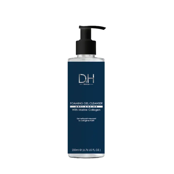 Dr H Foaming Gel Cleanser with Marine Collagen 120ml - Transparent