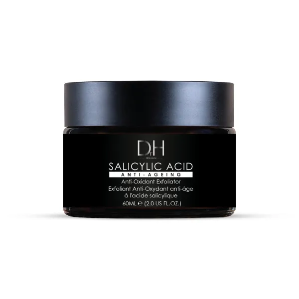 Dr H Salicylic Acid Anti-Ageing Exfoliator 60ml - Black
