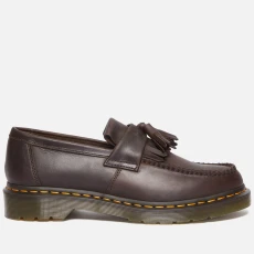 Dr Martens Mens Adrian Leather Loafers - Brown