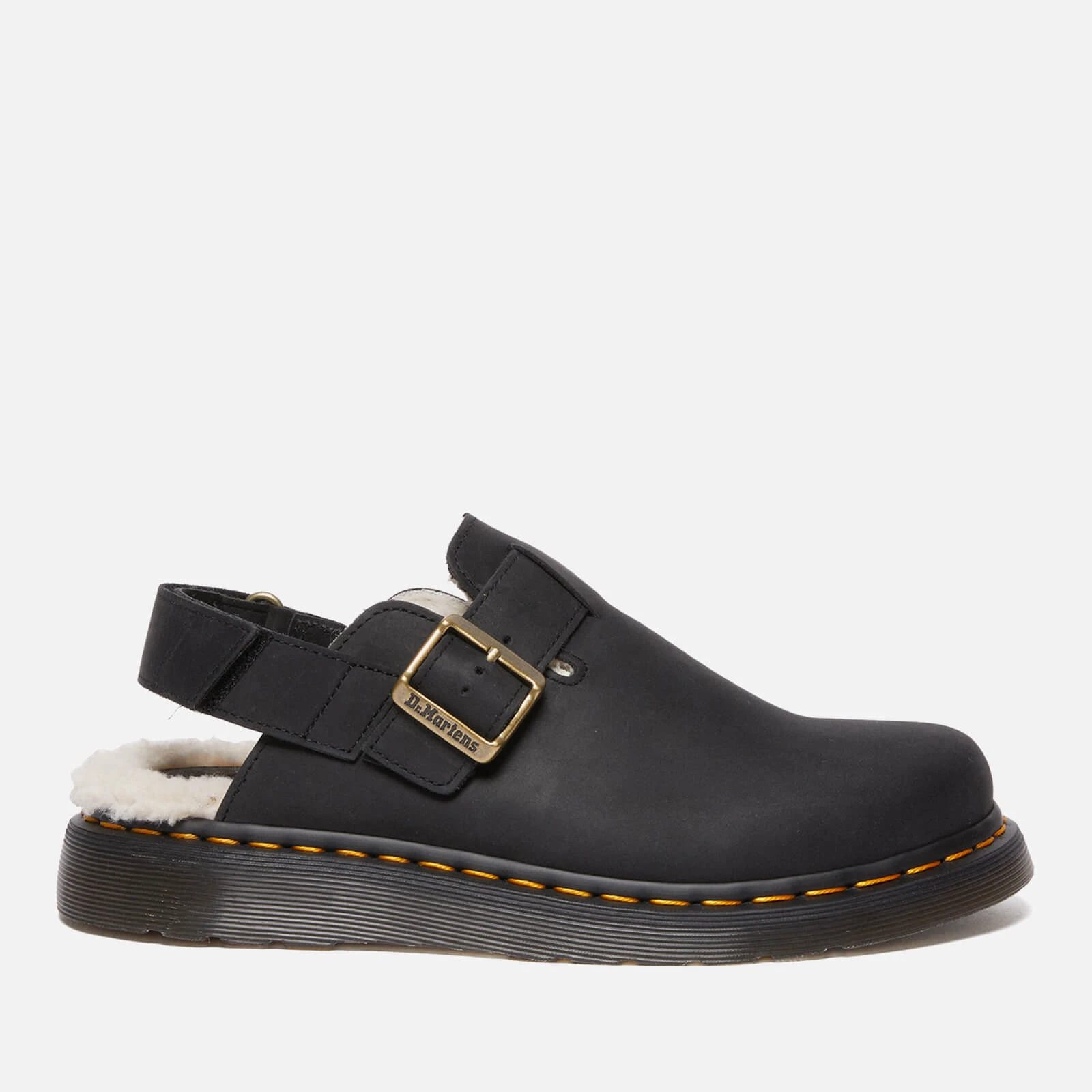 Dr Martens Mens Jorge II Leather Mules - UK - Black