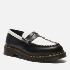 Dr Martens Mens Penton Leather Loafers - Black