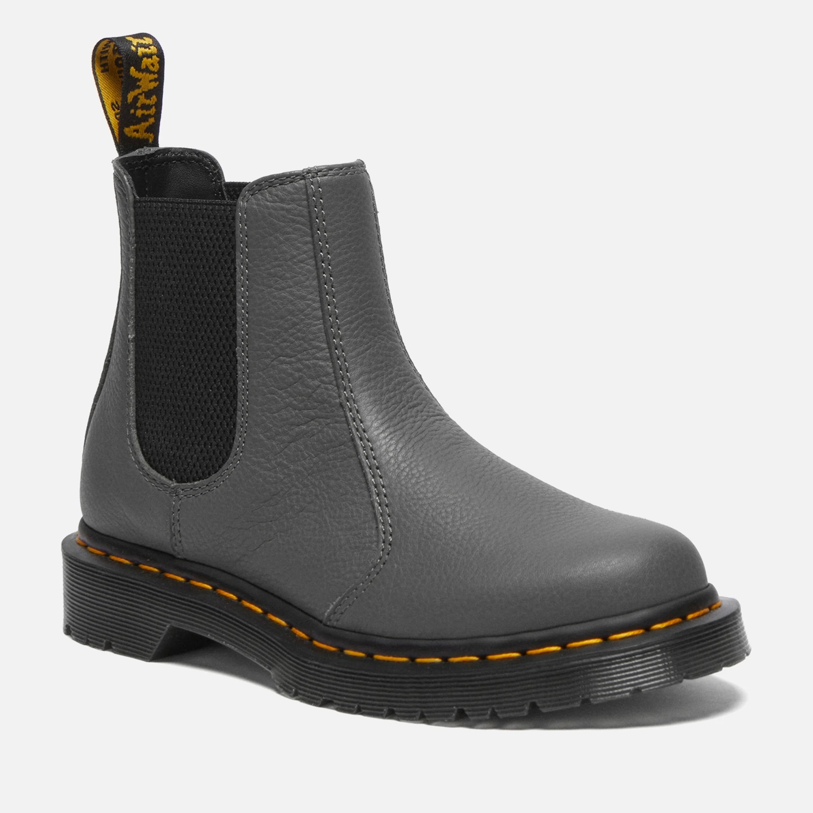 Dr Martens Womens 2976 Virginia Leather Chelsea Boots - Grey