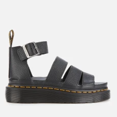 Dr Martens Womens Clarissa II Quad Leather Sandals - Black