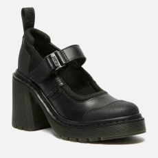 Dr Martens Womens Eviee Tech Heeled Mary Janes - Black