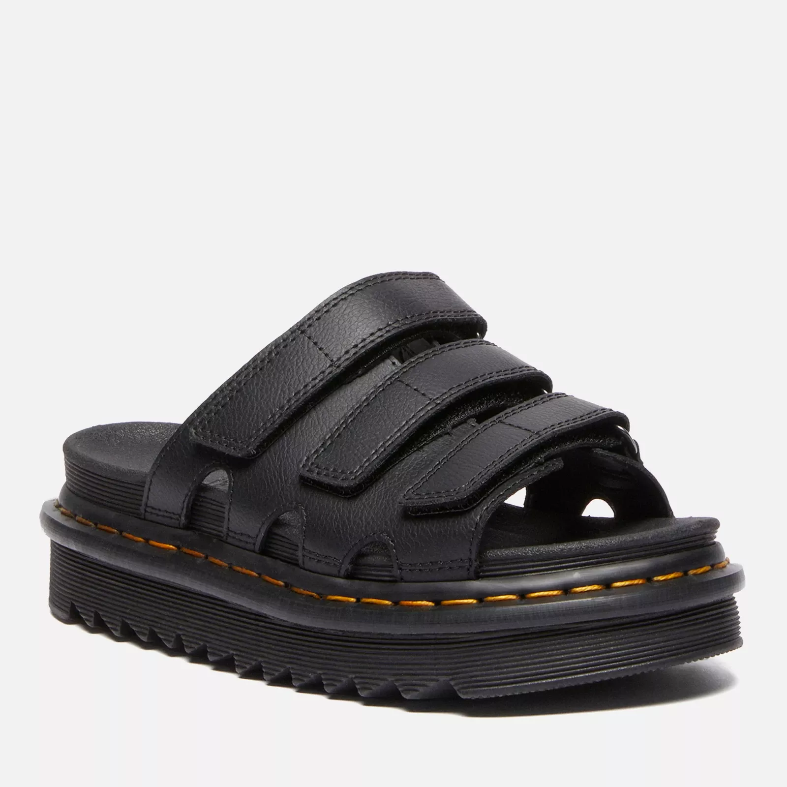 Dr Martens Womens Raine Leather Sandals - UK - Black