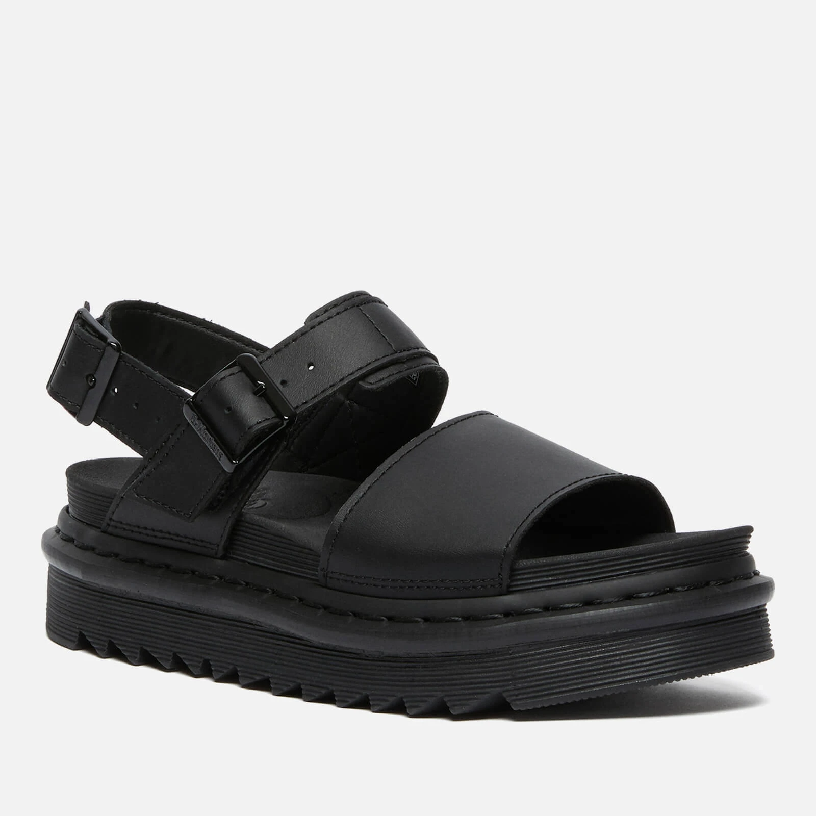 Dr Martens Womens Voss Leather Strap Sandals - Black - UK