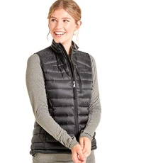 Drax Womens Packable Down Gilet, Padded Ultra Warm, 600 Fill Power Natural Down Filling, Lightweight