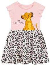 Dress | The Lion King Girls Dress | Summer Girls' Dresses | Official Lion King Merchandise | Pink 18-24 Months Dress | The Lion King Girls Dress | Summer Girls' Dresses | Official Lion King Merchandise | Pink 18-24 Months