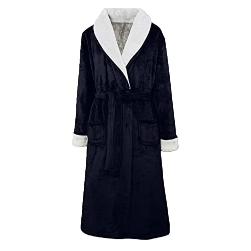 Dressing Gowns for Women UK Super Soft Fluffy Loungewear Cartoon Soft Plush Hooded Luxury Bathrobe Winter Home Nightwear for All Seasons UK