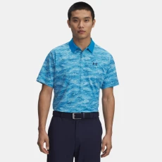 Drive Chill Printed Mens Polo Ether Blue / Stream / Midnight Navy Drive Chill Printed Mens Polo Ether Blue / Stream / Midnight Navy
