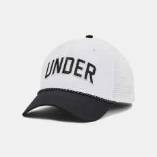 Drive Mens Snapback Hat White / Black OSFM