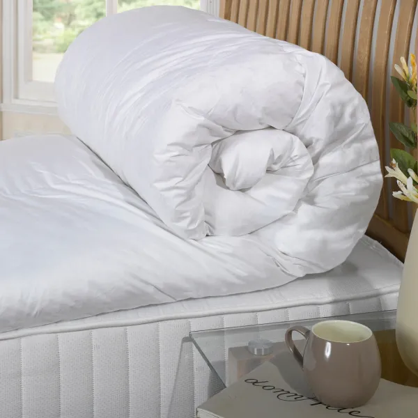 Duck Feather and Down Single Tog Duvet - Multi