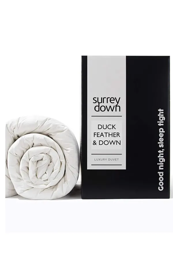 Duck Feather & Down 105tog Superking Duvet - White