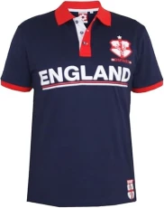 Duke Mens Big Kingsize Short Sleeve England Football World Cup Polo T-Shirt 2XL Plus (UK, Alpha, XXL, Plus, Regular, Navy) Duke Mens Big Kingsize Short Sleeve England Football World Cup Polo T-Shirt 2XL Plus (UK, Alpha, XXL, Plus, Regular, Navy)