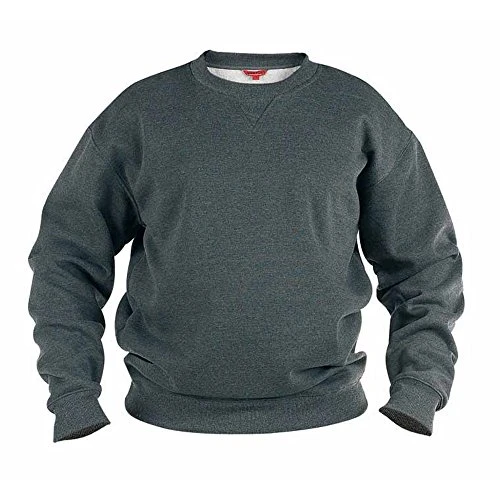 Duke Mens Rockford Kingsize Sweat Crew Neck Jumper (7XL) (Grey)