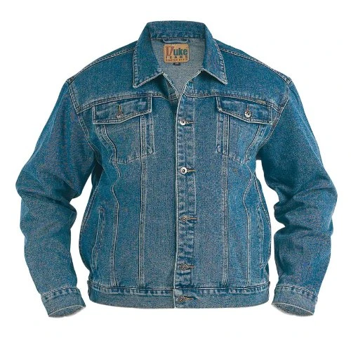 Duke Western Style Trucker Denim Jacket-3XL