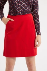Dylan Baby Cord Mini Skirt - Red - red Cotton 2