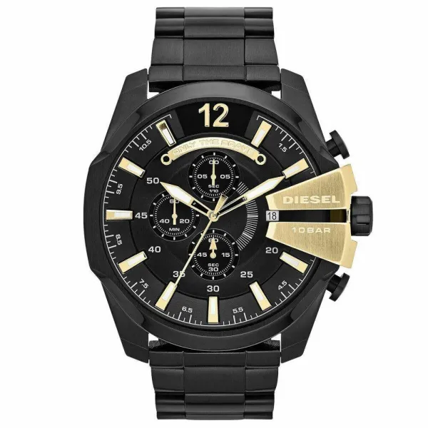 DZ4338 Mega Chief Chronograph Mens Watch - Black