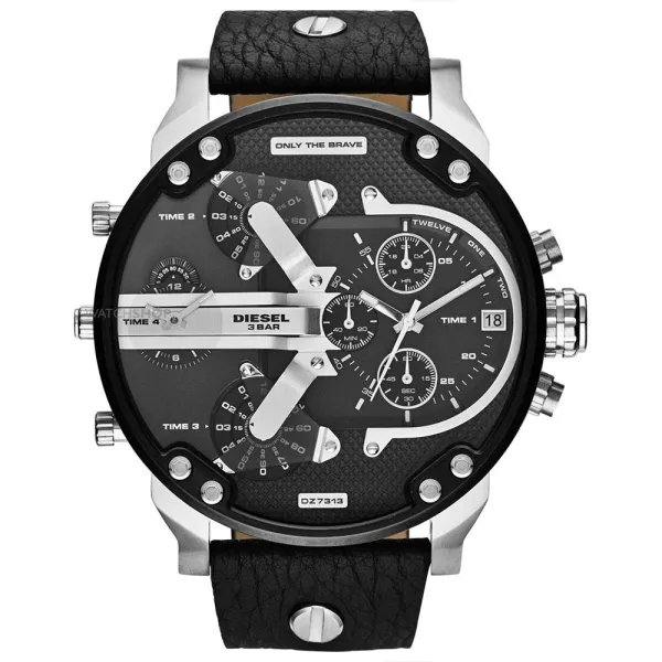 DZ7313 Mr Daddy Multifunction Mens Watch - Black