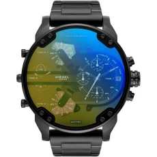 DZ7460 Mr Daddy Two-Hand Black-Tone Stainless Steel Watch