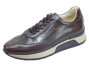 E001481U Hold Delavè Blue Sneakers Men Leather Blue Size: 7 UK