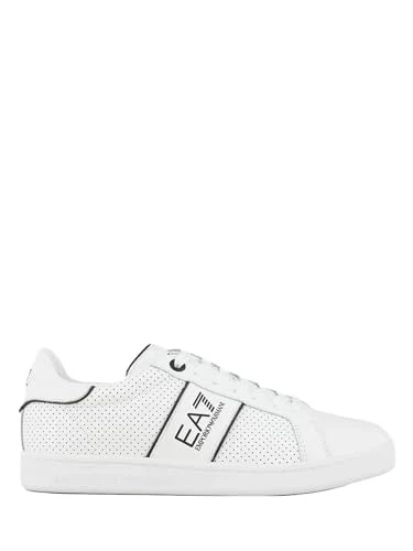 EA7 Men Classic Performance Sneakers White - Black 8 UK
