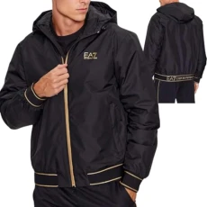 EA7 Mens Core ID Bomber Jacket Extra Large Black EA7 Mens Core ID Bomber Jacket Extra Large Black
