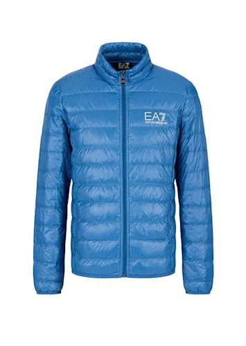 EA7 Packable Core Identity Men's Down Jacket - 8NPB01, Blue Sapphire, S