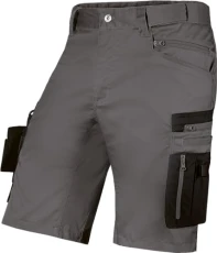 echor Bermuda - Short Premium Work Trousers - Men's Cargo Trousers - Stretch Waistband, Lightweight,