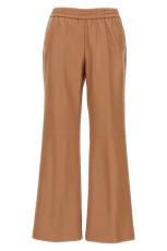Eco leather pants Beige Size