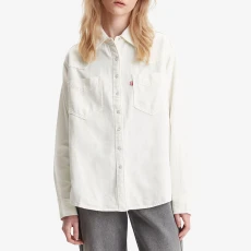 Ecru Donovan Western Shirt - White