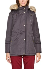 edc by  Women's 097cc1g024 Coat, Grey (Dark Grey 020), X-Small