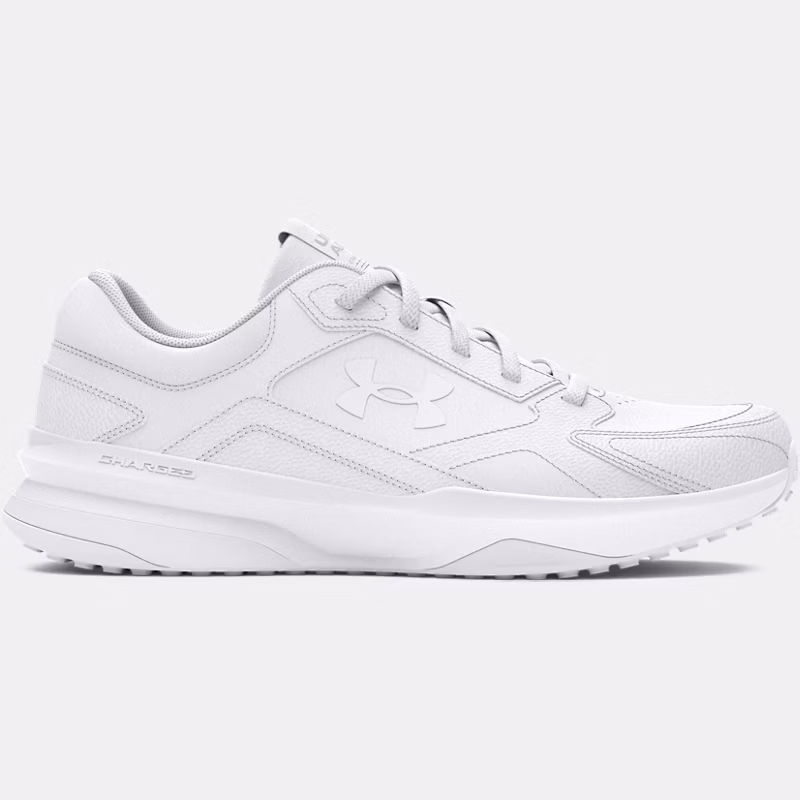 Edge Leather Womens Training Shoes White / White / White 55
