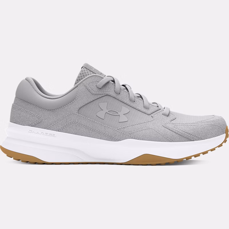 Edge Suede WoMens Training Shoes Halo Gray / White / Halo Gray 5