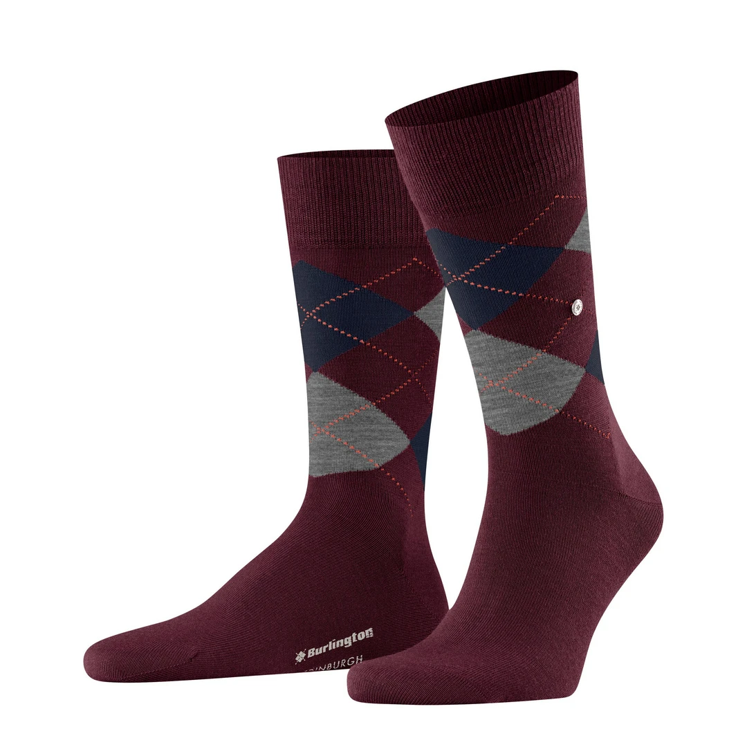 Edinburgh Men Socks - Red