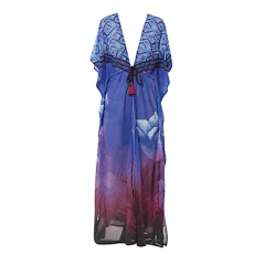 Eleanor Florence Women’s Maxi Kaftan Beach Dress Swimming Costume(Pink, Two Size(L/XL))