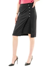 Eliis Midi Skirt, Black, S