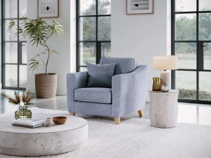 Elton Armchair City Fine Blue Elton Armchair City Fine Blue