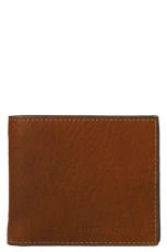 Embossed logo wallet Brown Size U