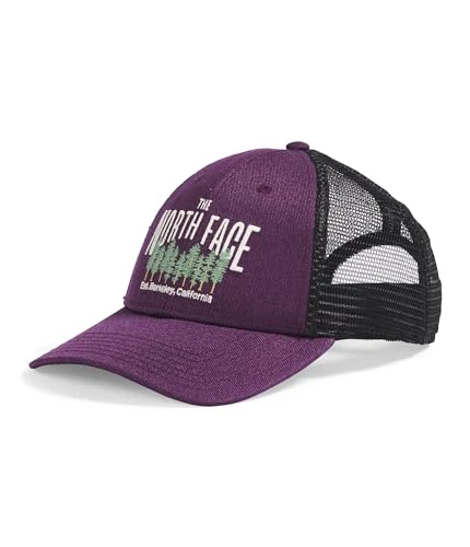 Embroidered Mudder Trucker, Black Currant Purple/Heritage Graphic, One size