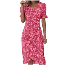 Emerald Green Dress for Women tee midi Sun Dress Tight Dress Yellow Sundress White Silk Dress Floral Embroidery Polka dot red Dress Dress midi Crewneck Basic