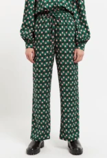 Emmanuella Retro Cubes Print Pyjama Style Trouser