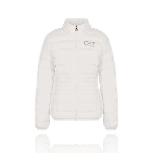 Emporio Armani Women's Down Jacket 100 g Core Lady with Hood 8NTB23TNF8Z 8057970770633, White, XS