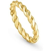 Endless Gold Rope Ring Size 53 - Ring Size 53