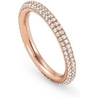 Endless Rose Gold Crystal Band Ring Size 53 - Ring Size 53